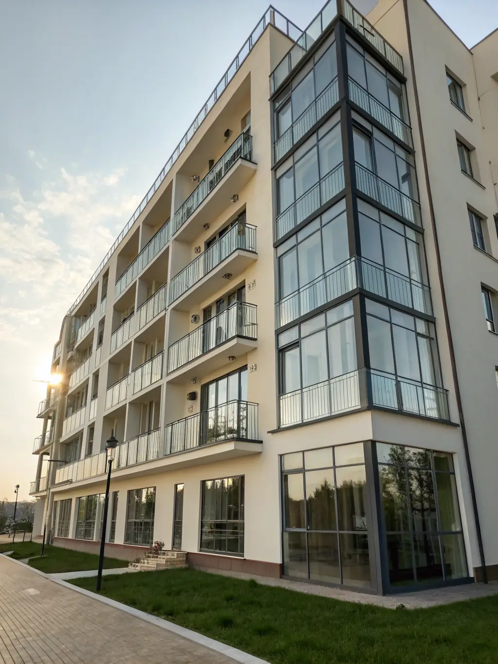 A modern, well-maintained multifamily apartment complex in Lubbock, Texas, showcasing its appeal to potential residents and investors.
